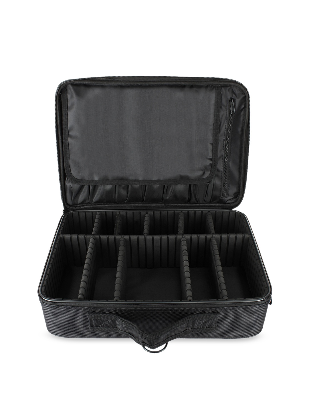 

Rozia Black Portable Vanity Makeup & Cosmetic Travel Organizer Case