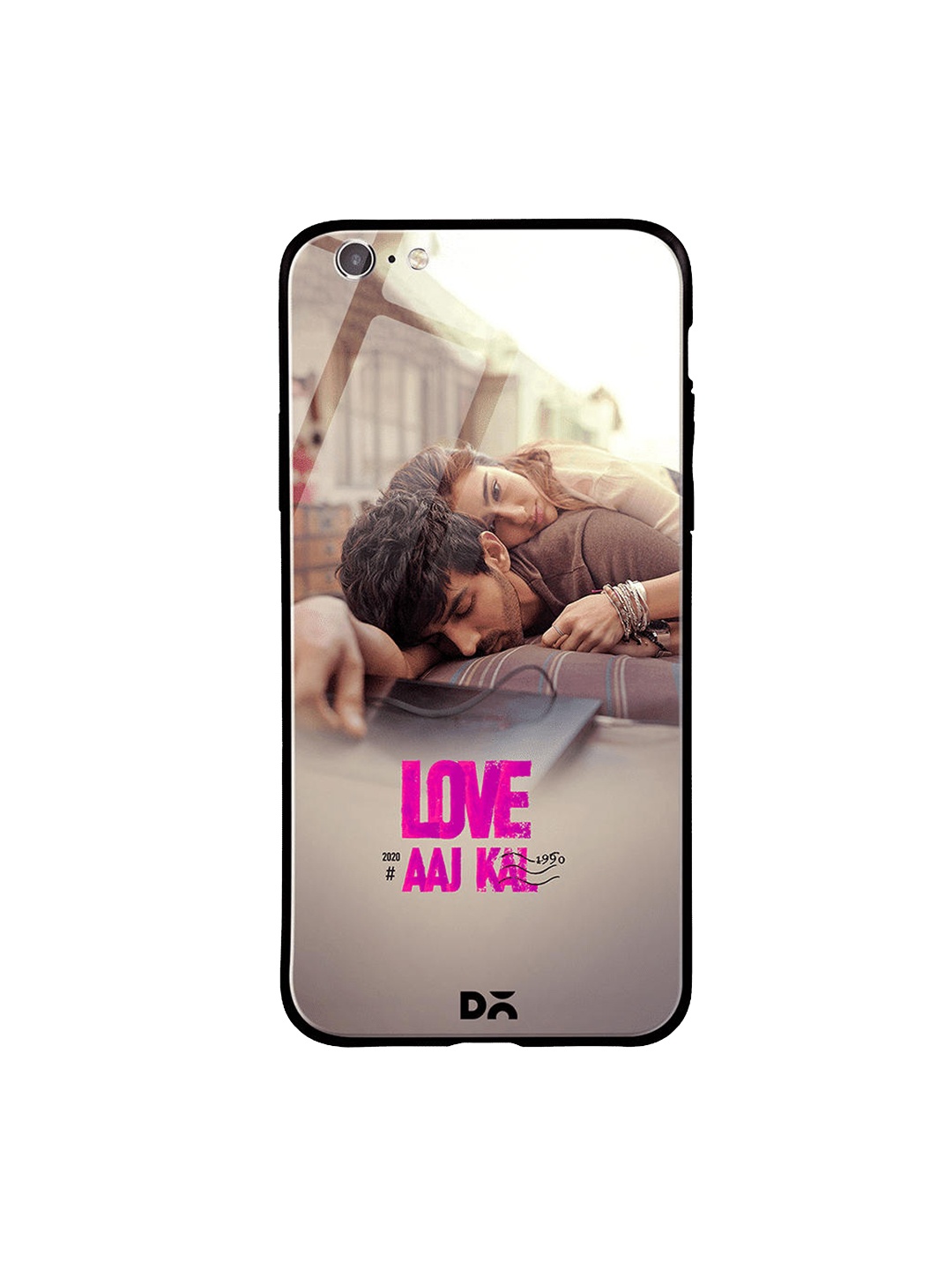 

DailyObjects Beige & Pink Love Aaj Kal iPhone 6 Glass Case