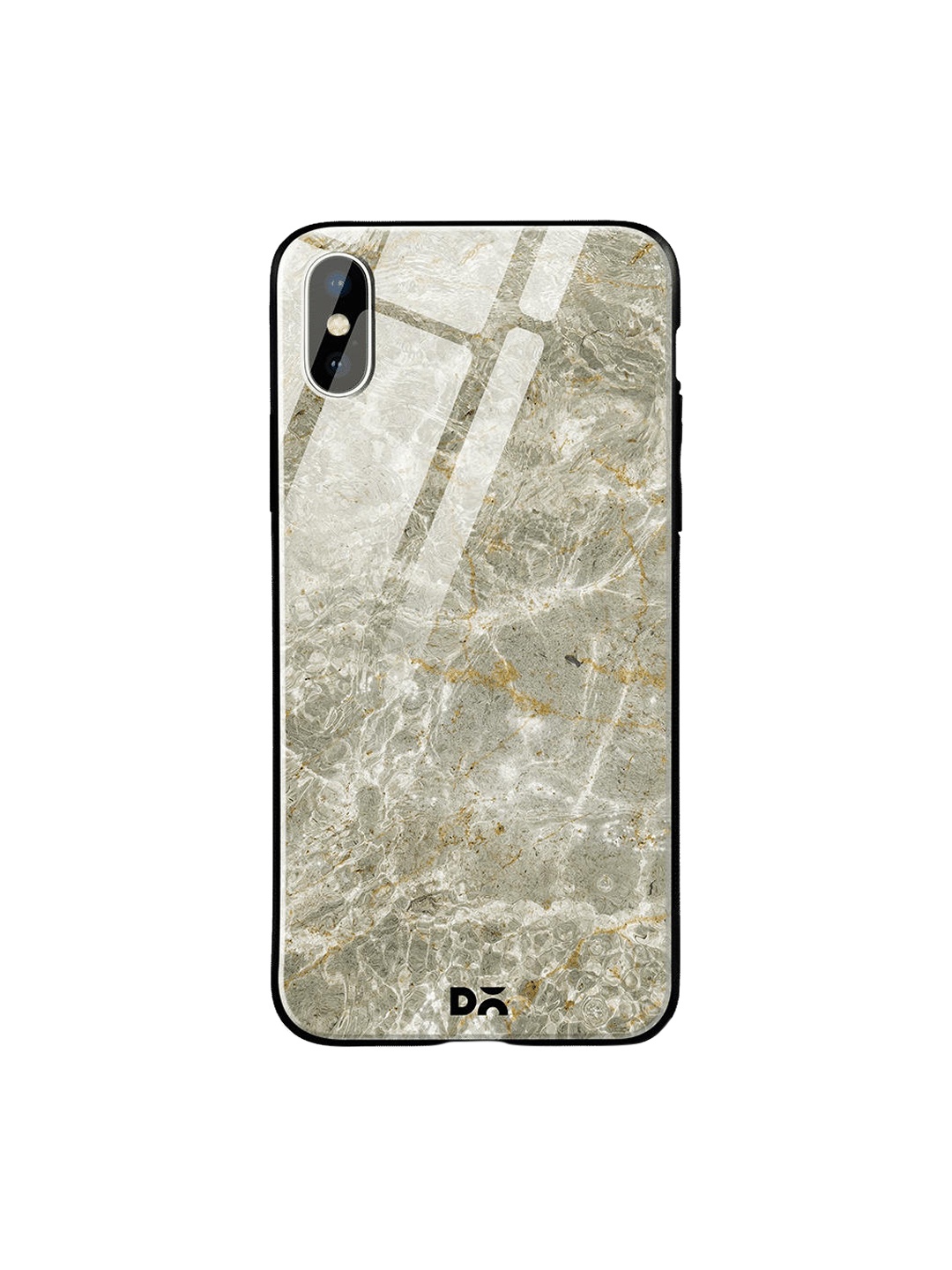 

DailyObjects Grey Marble iPhone XS Glass Case