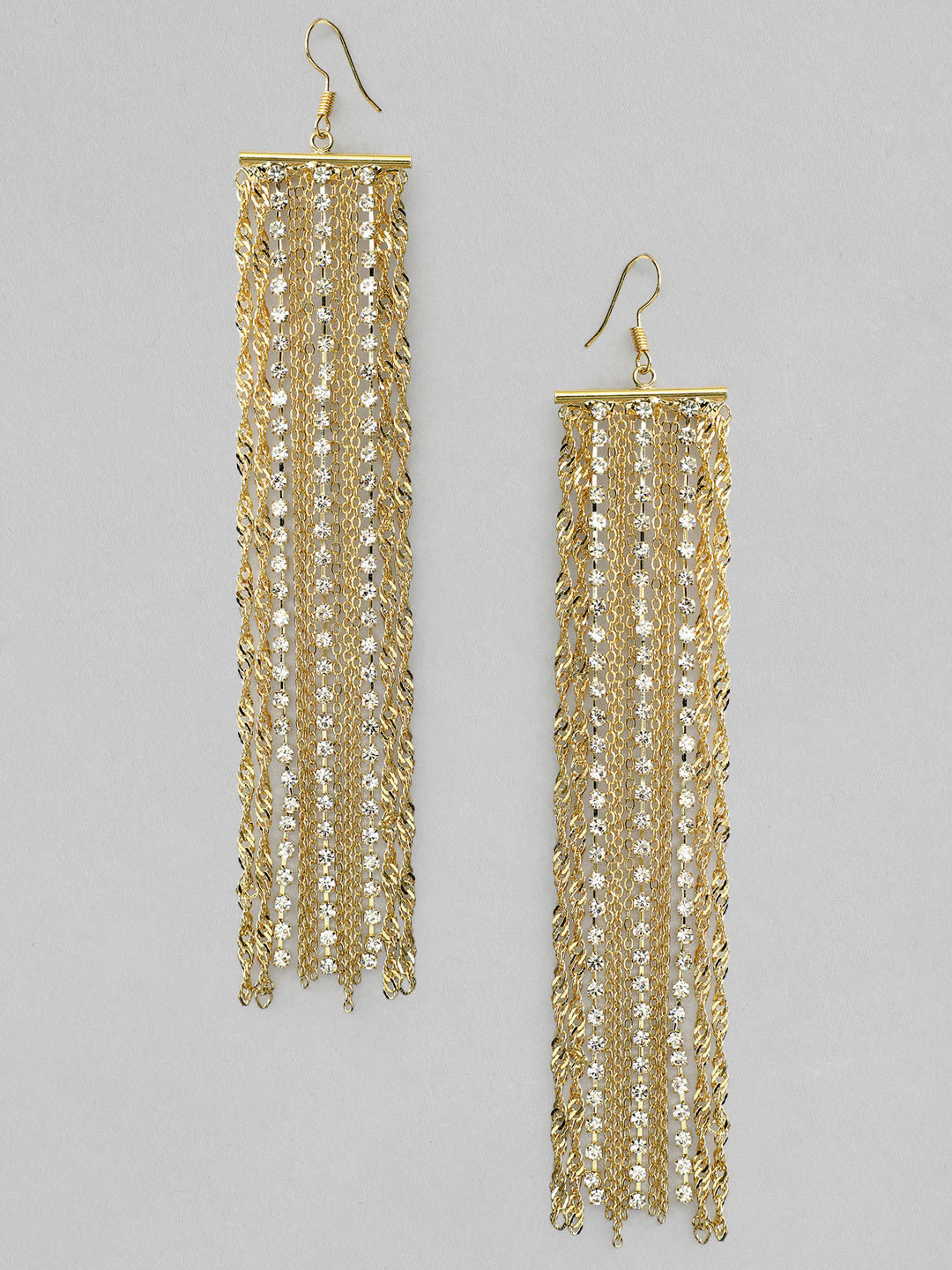 

TOKYO TALKIES X rubans FASHION ACCESSORIES Gold-Plated Classic Drop Earrings
