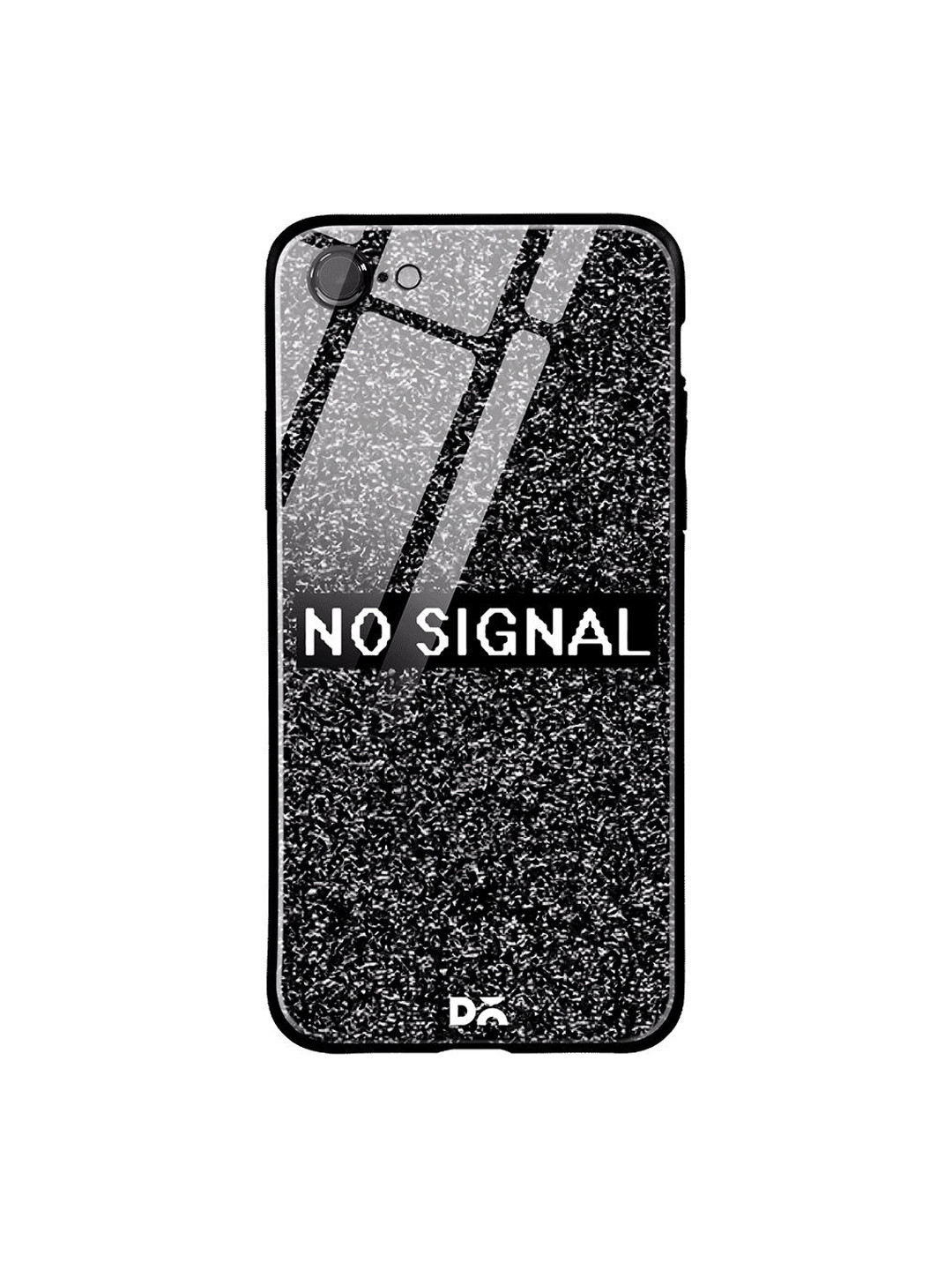 

DailyObjects Black & White No Signal iPhone 7 Glass Case