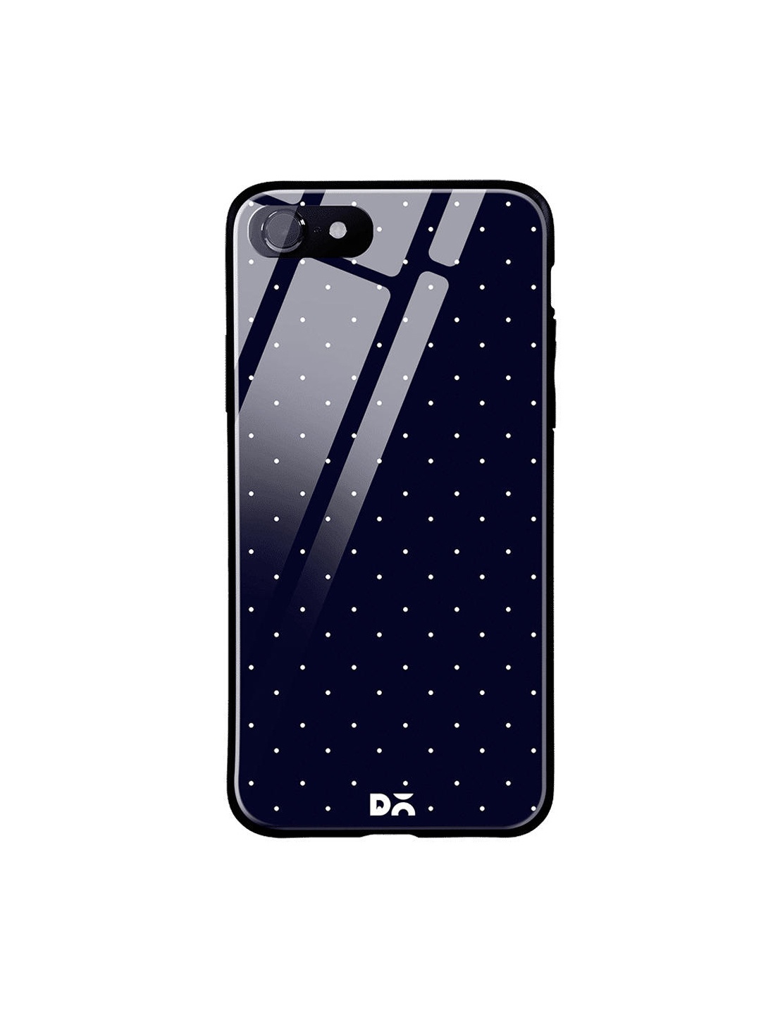 

DailyObjects Navy Blue & White Constellation Dots iPhone 8 Glass Cover