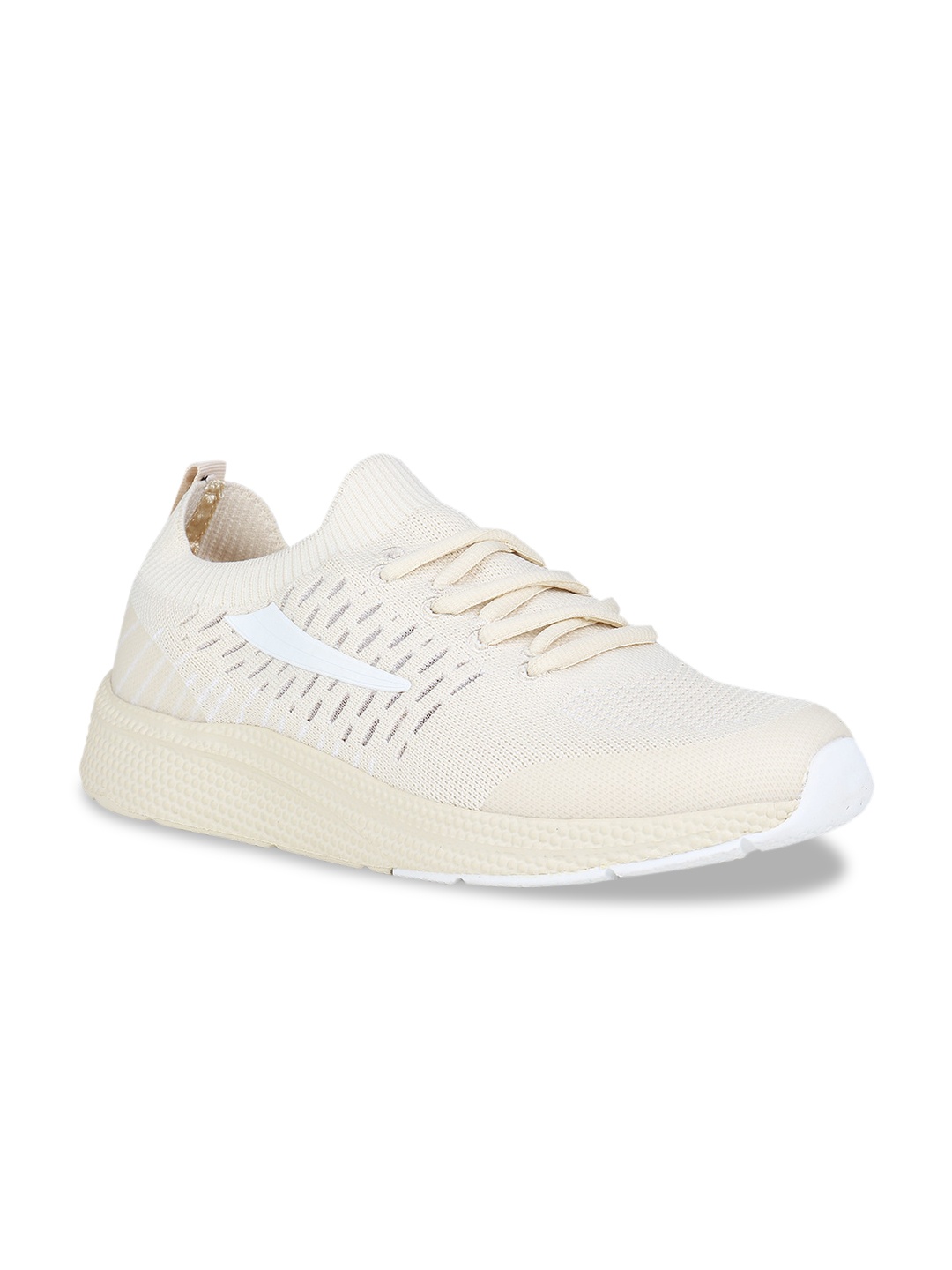 

FILA Women Off-White PU Running Shoes