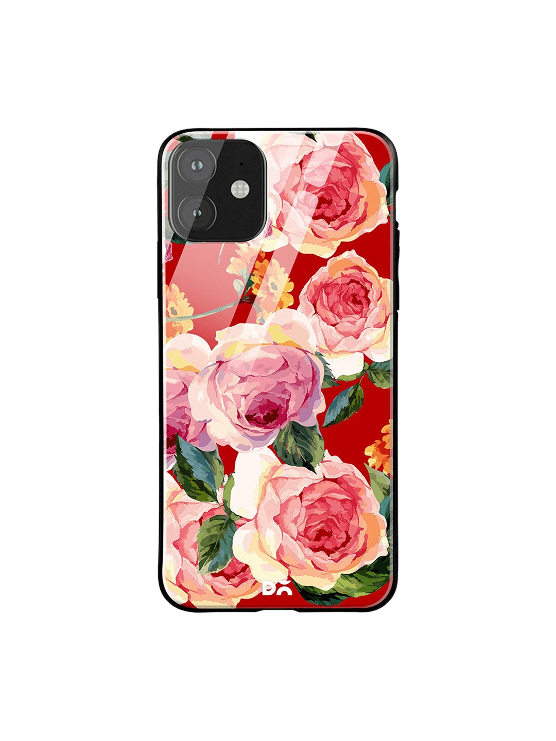 

DailyObjects Red & Pink Valley iPhone 11 Glass Cover