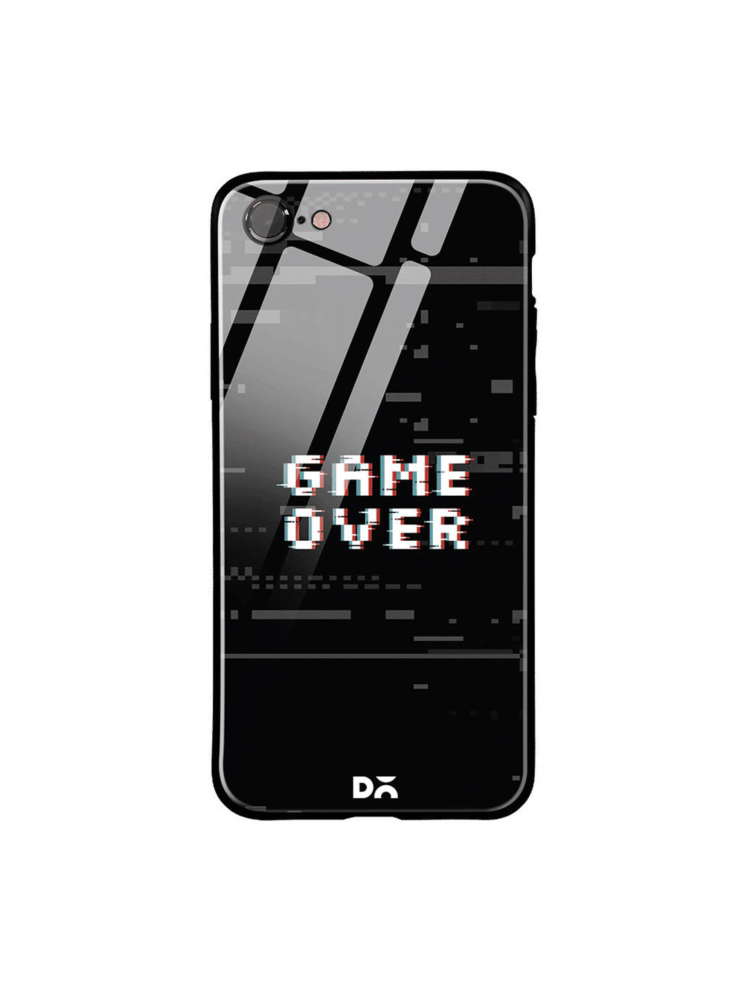 

DailyObjects Black & White Game Over iPhone 7 Glass Case