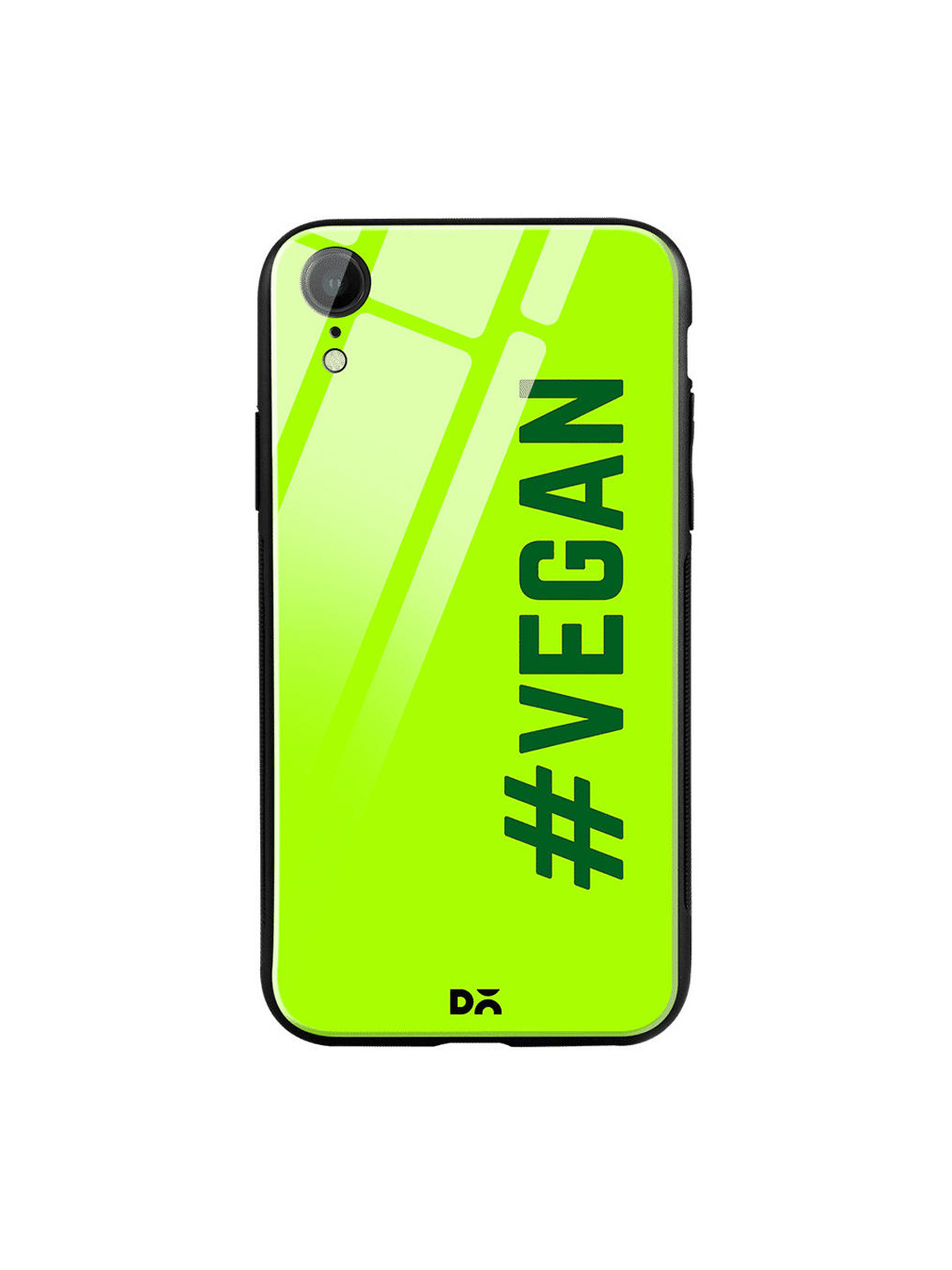

DailyObjects Green Vegan iPhone XR Glass Case