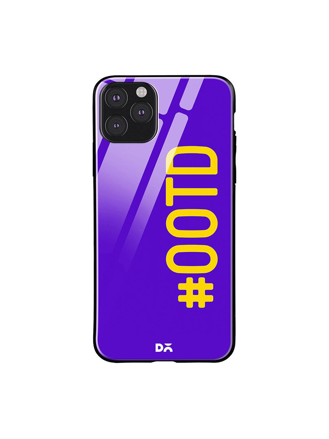 

DailyObjects Purple & Yellow OOTD iPhone 11 Pro Glass Case