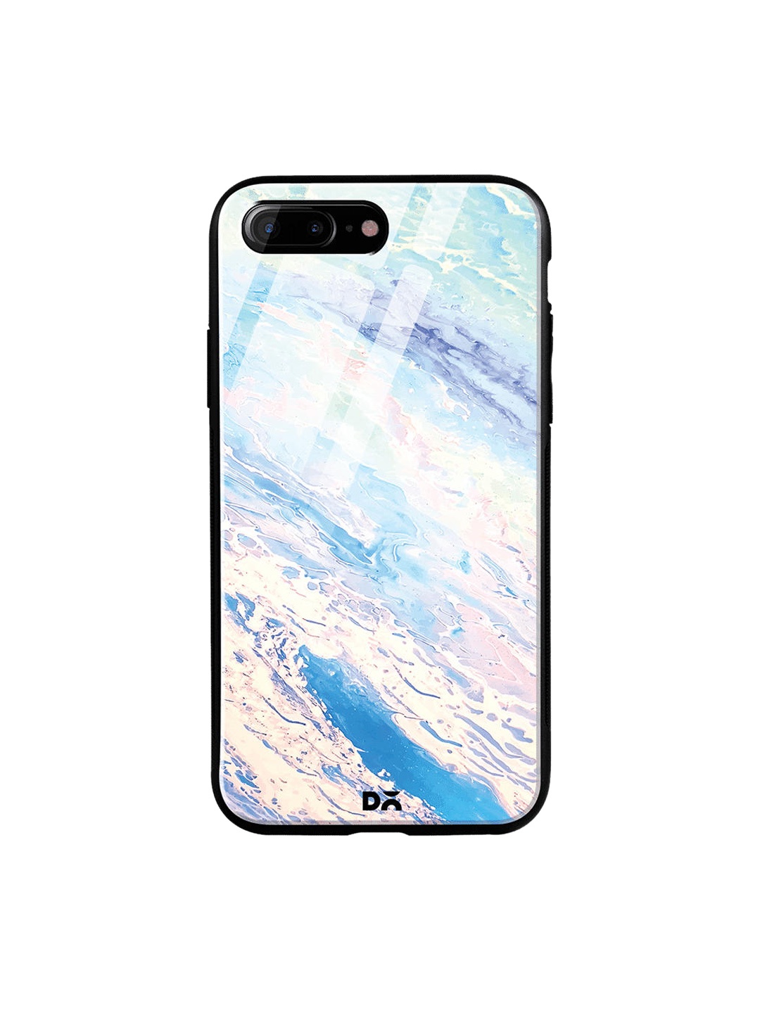 

DailyObjects Blue & Pink Marble Sky iPhone 7 Plus Glass Case