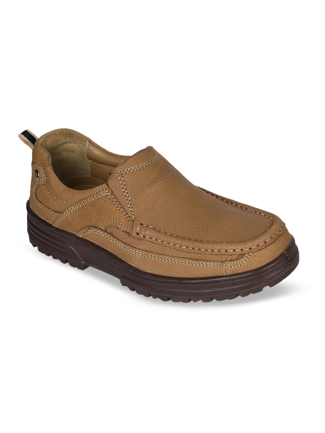 

Liberty Men Tan Brown Leather Loafers