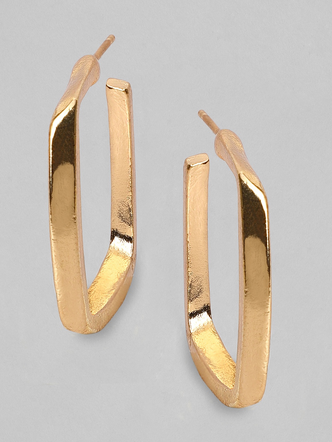 

TOKYO TALKIES X rubans FASHION ACCESSORIES Gold-Plated Geometric Drop Earrings