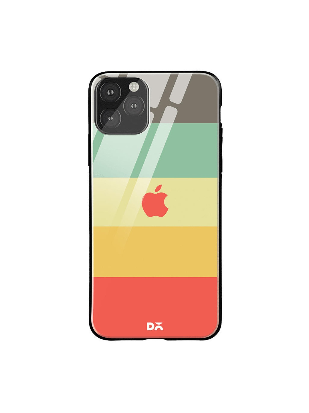 

DailyObjects Multicoloured Rainbow Quin iPhone 11 Pro Glass Cover, Multi