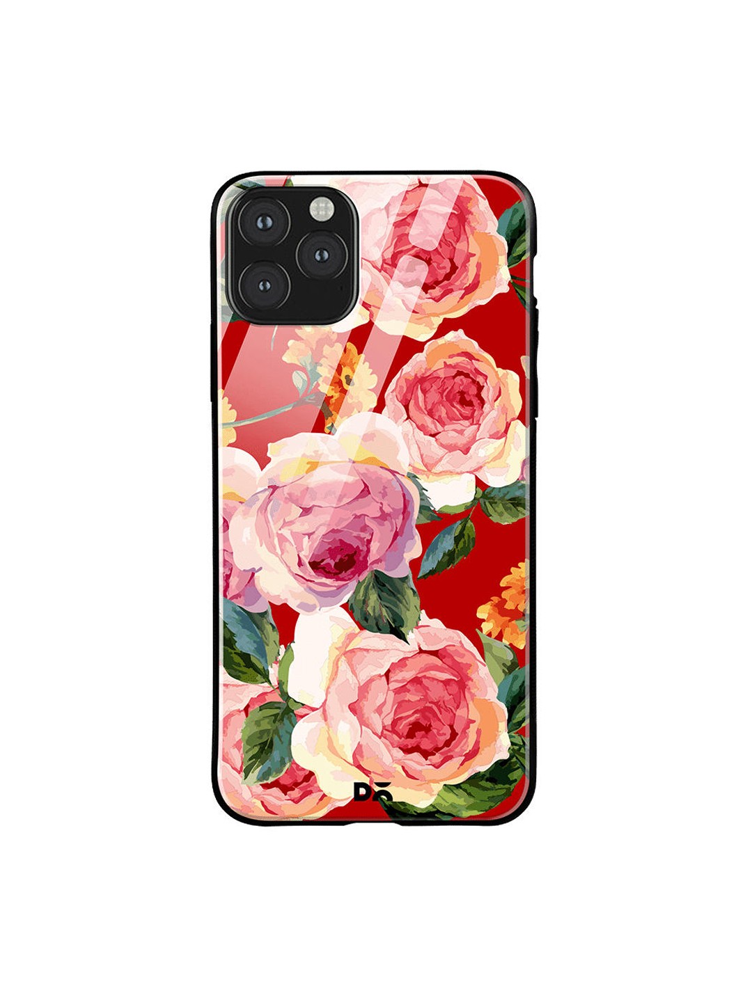 

DailyObjects Pink & Red Valley iPhone 11 Pro Glass Case
