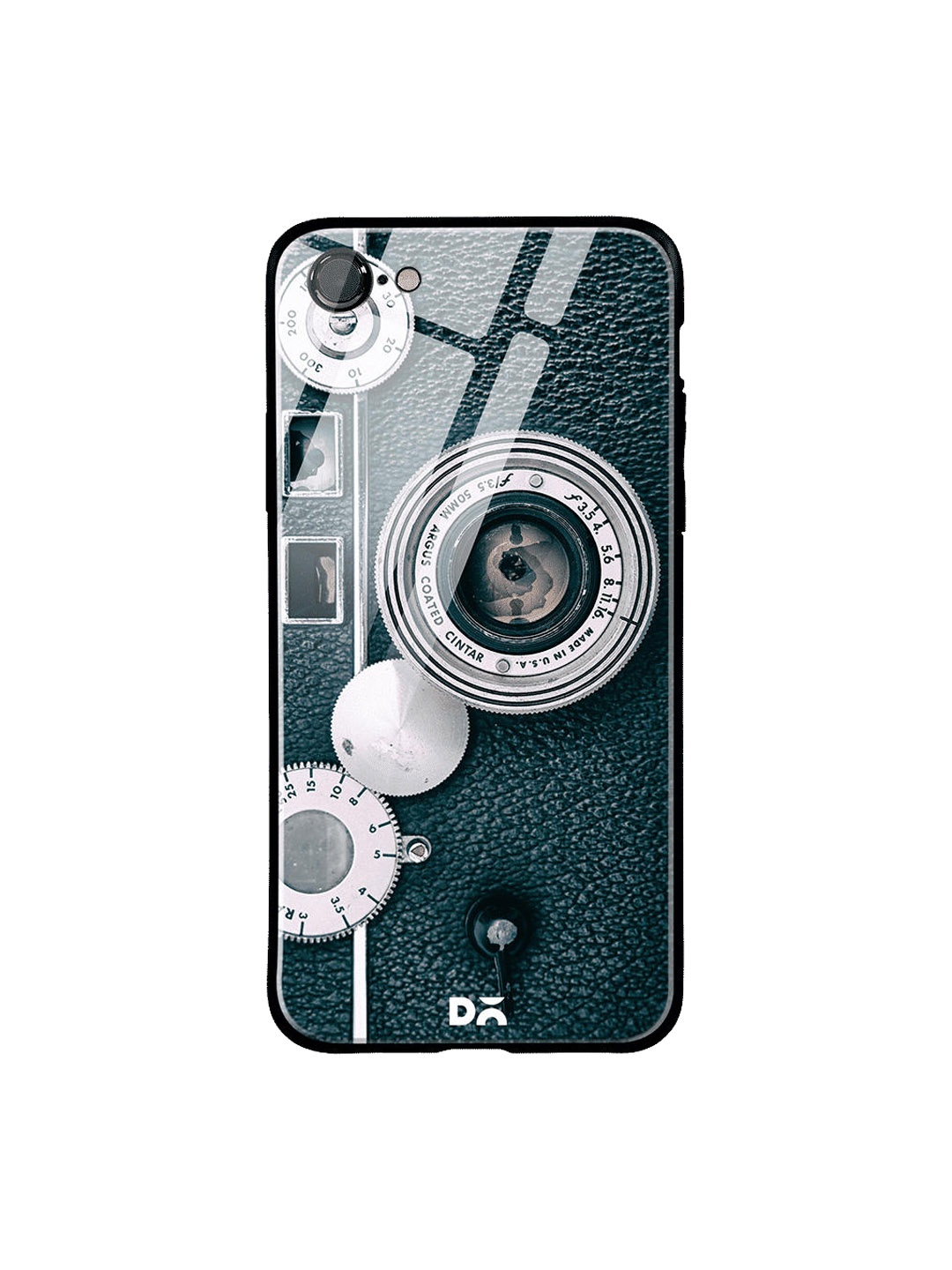 

DailyObjects Green & Grey Classic Camera 2 iPhone 7 Glass Cover