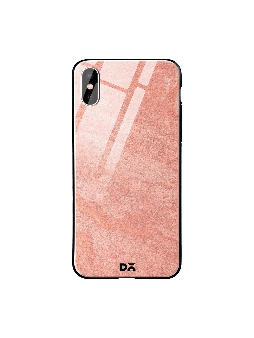

DailyObjects Pink Marble Sand iPhone X Glass Case