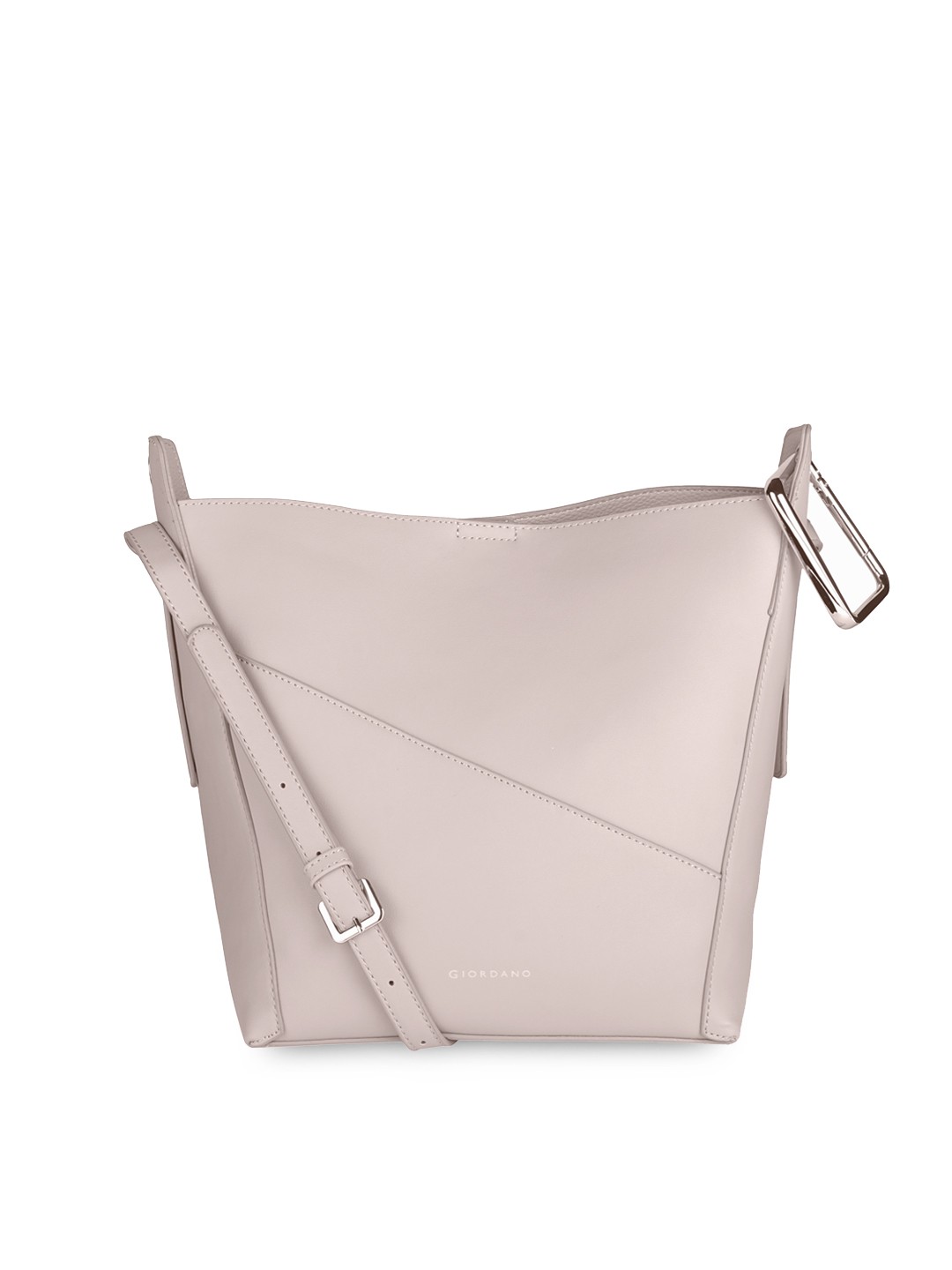 

GIORDANO Taupe Solid Tote Bag