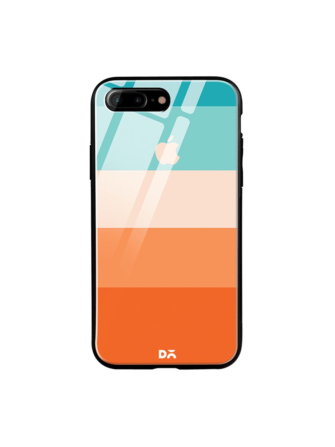

DailyObjects Turquoise Blue & Pink Trio Quin iPhone 7 Plus Glass Case