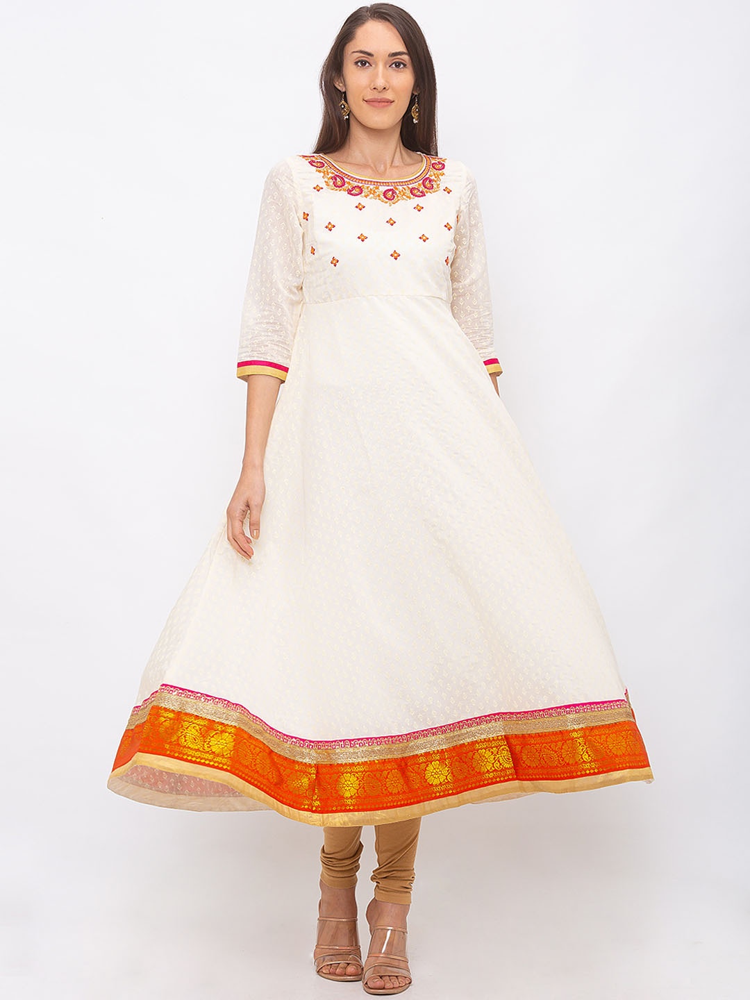 

Globus Women White Printed Tunic, Off white