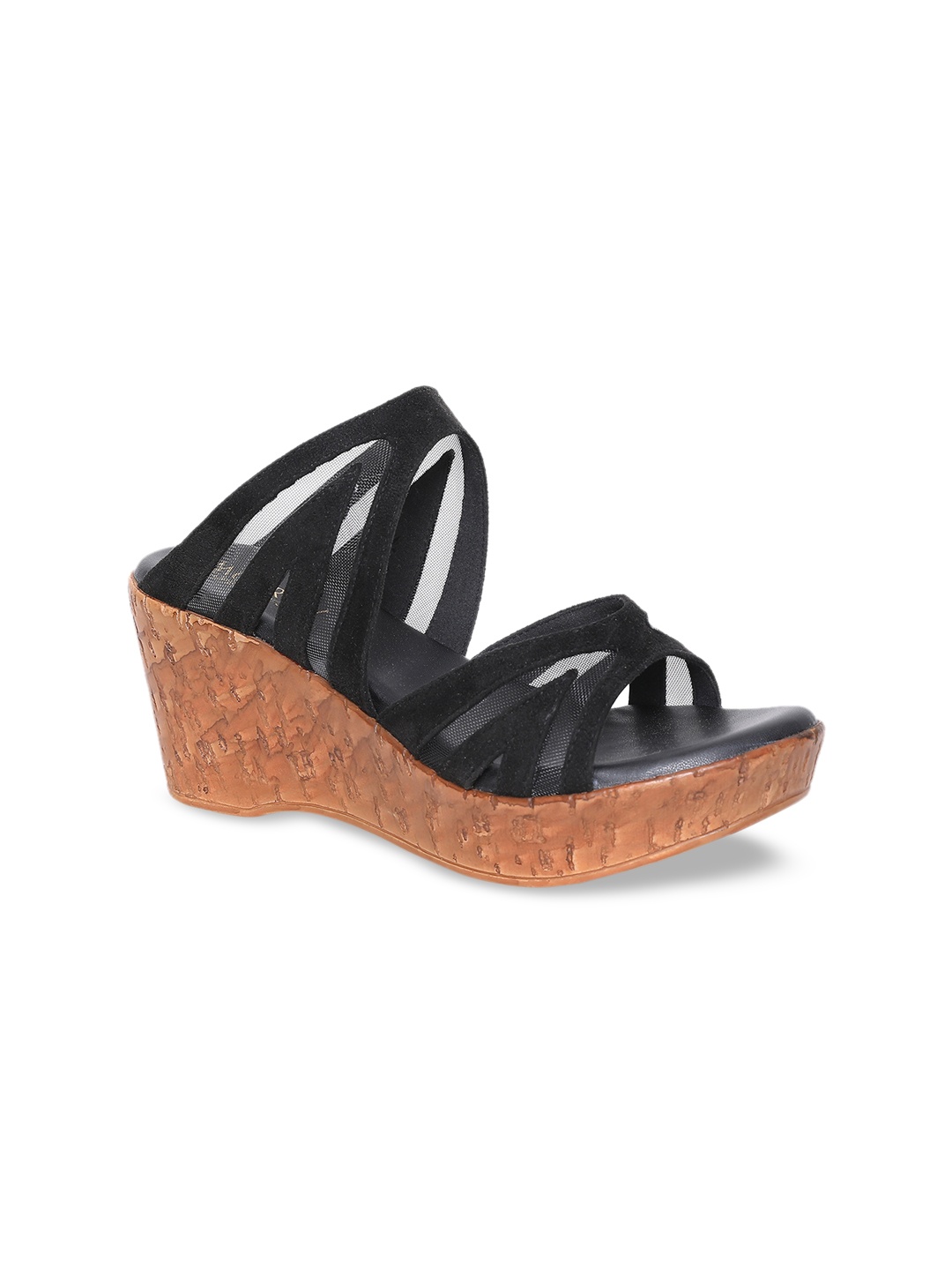 

Monrow Women Black Solid Heels