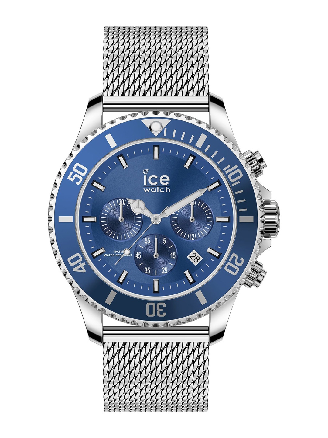 

Ice Men Blue & Silver Analogue Watch 17668