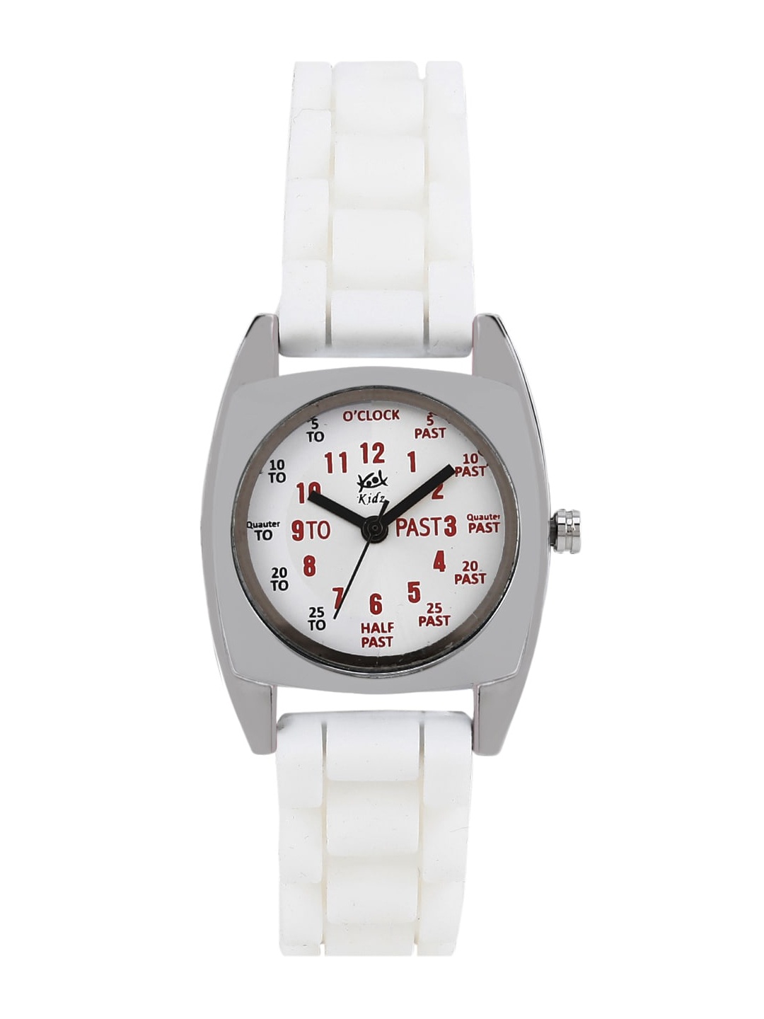 

Kool Kidz Unisex Kids White Analogue Watch DMK 008 WH