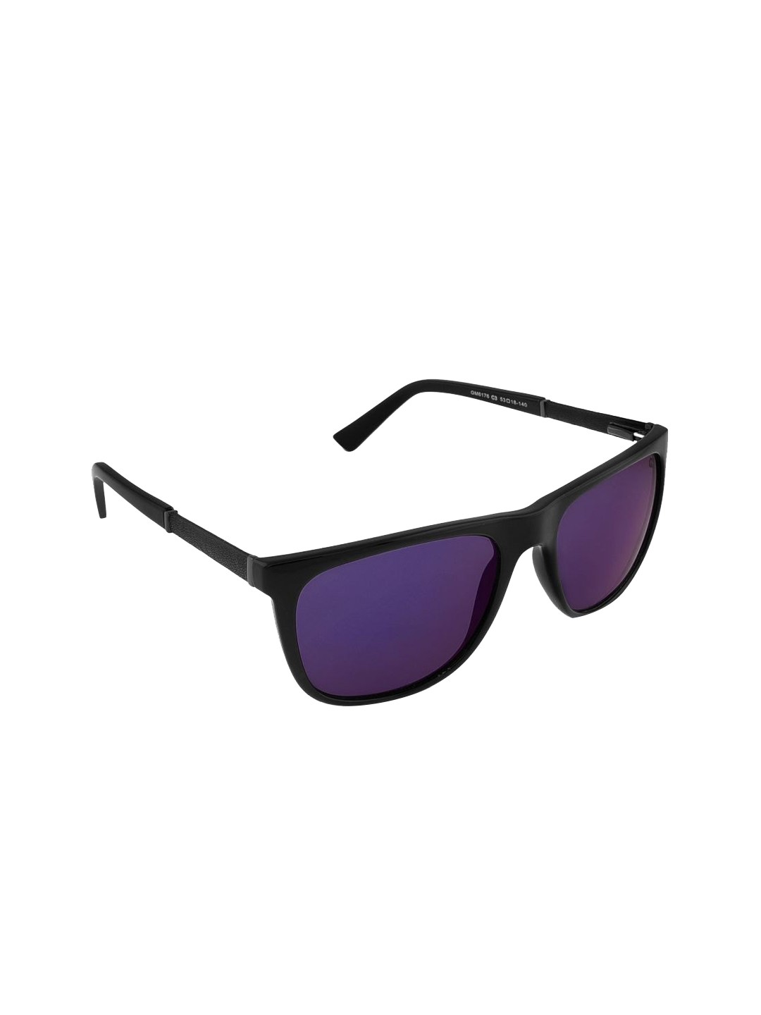

GIO COLLECTION Men Wayfarer Sunglasses GM6176C03, Purple