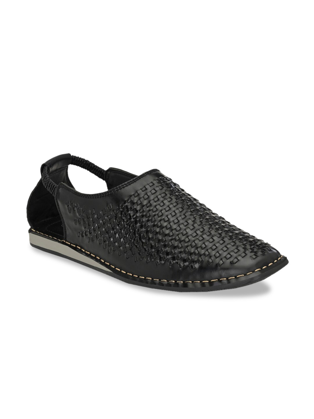 

Fentacia Men Black Shoe-Style Sandals