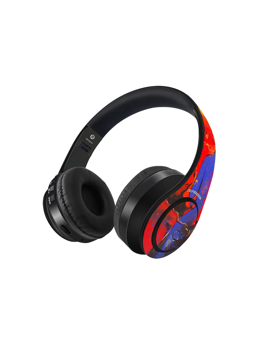 

CelfieDesign Black Building A Mystery Bluetooth On Ear Headphones with 9 Hrs Battery