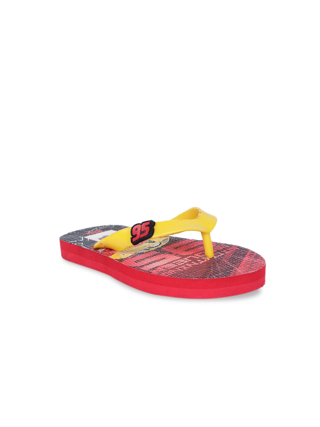

Disney Boys Yellow & Red Cars Printed Thong Flip-Flops