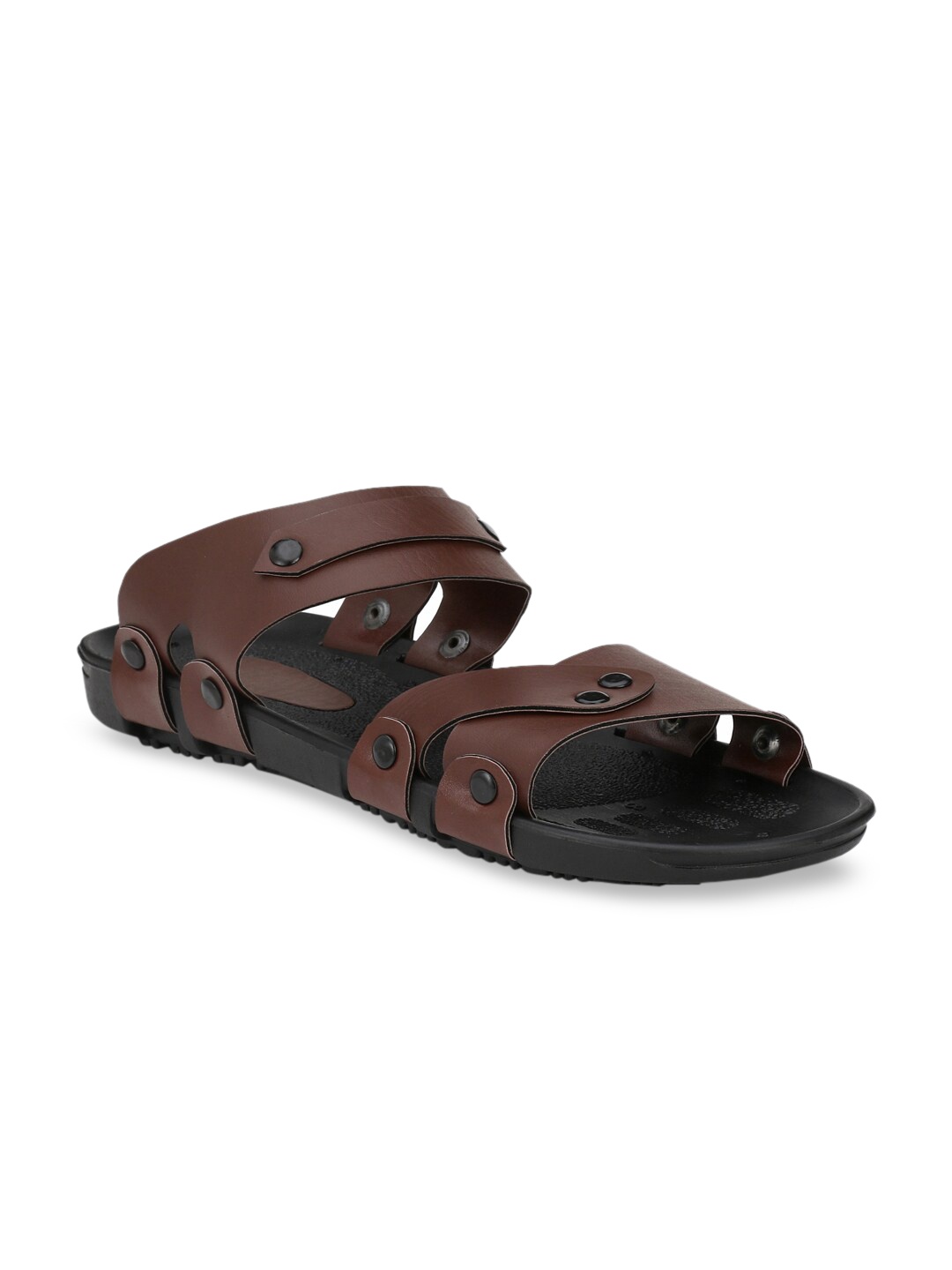 

Fentacia Men Brown Comfort Sandals