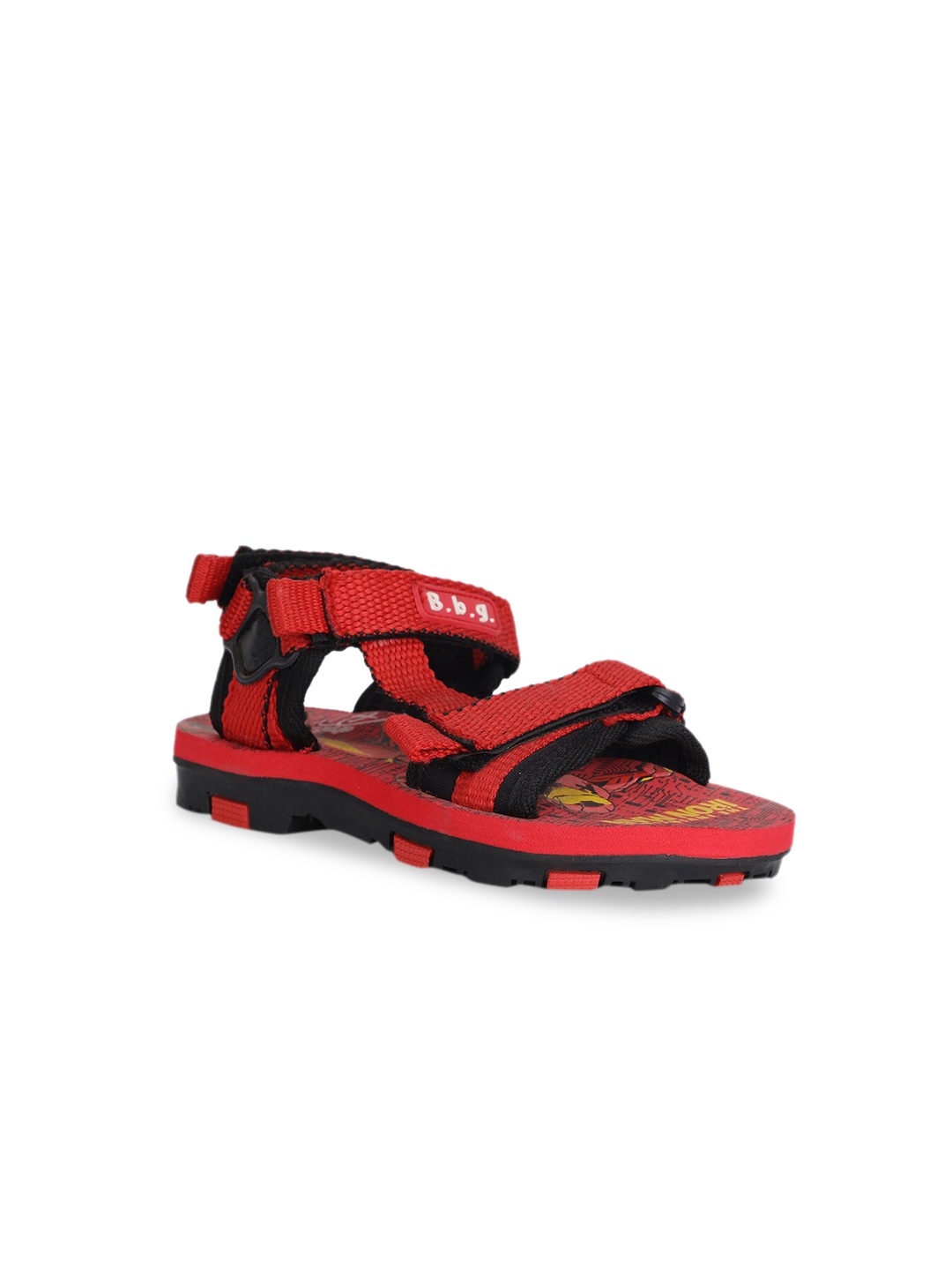 

Disney Boys Red Printed Sports Sandals