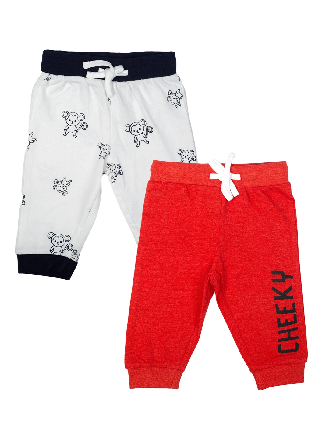 

MeeMee Infant Boys Pack Of 2 Joggers, Red
