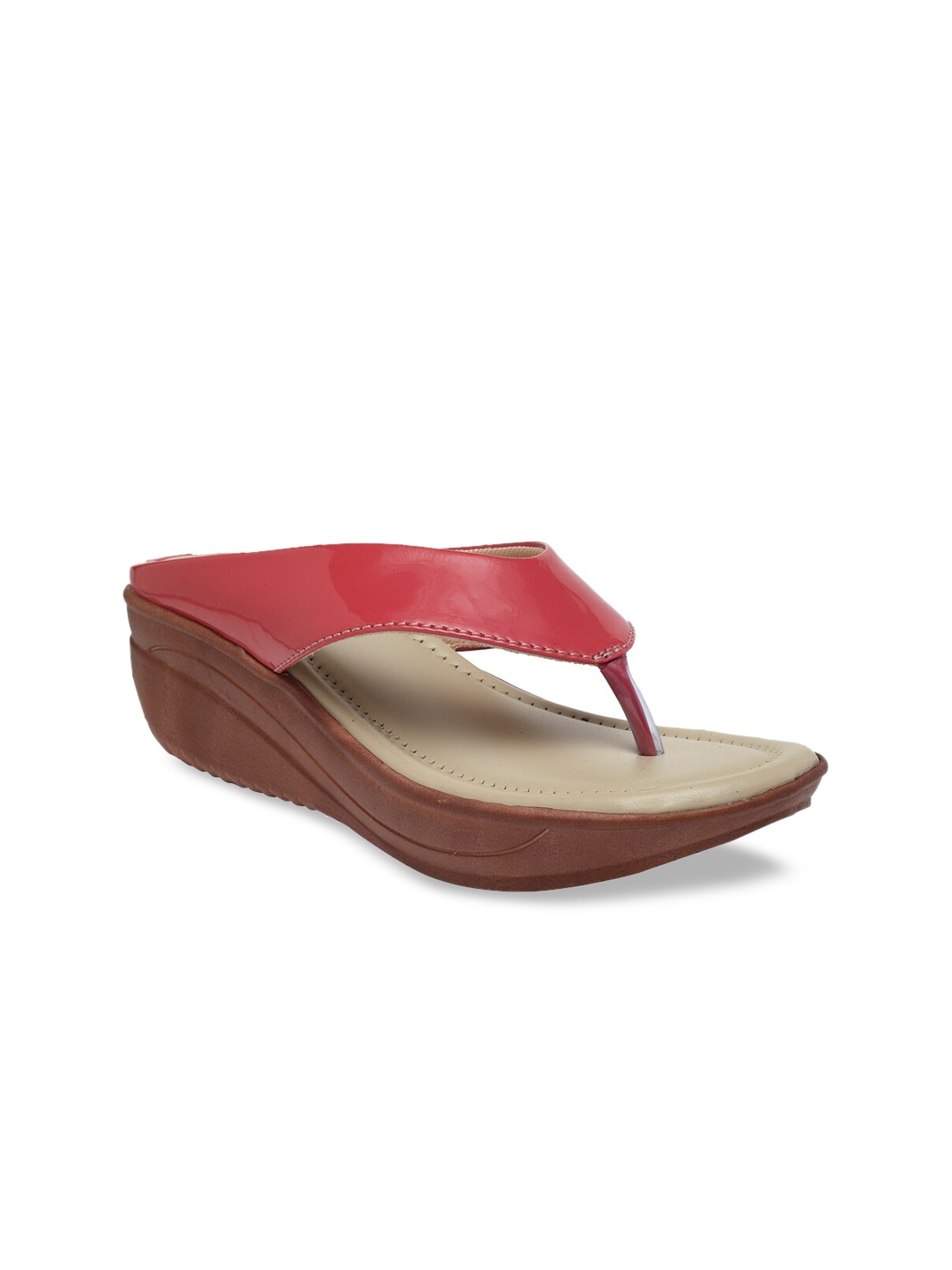 

Butterflies Women Red Solid Wedges