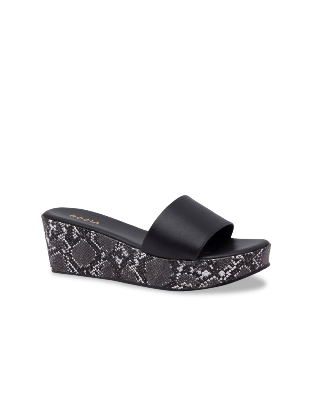 

Rocia Women Black Solid Heels