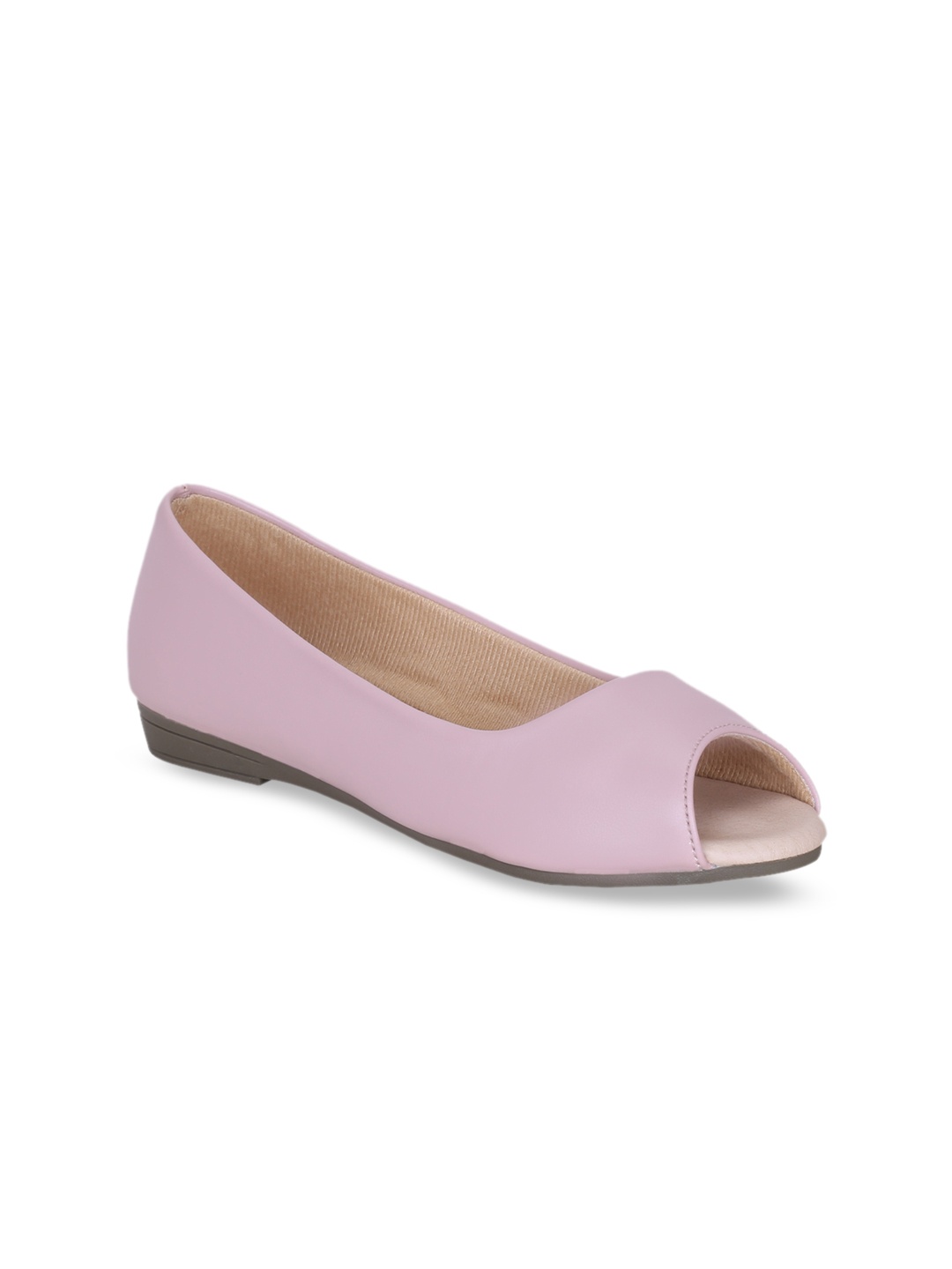

Get Glamr Women Pink Solid Open Toe Flats