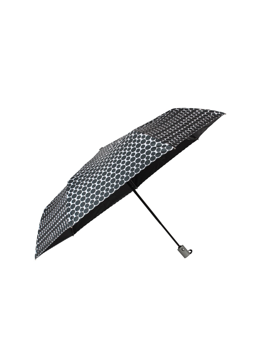 

Johns Unisex Black & White Printed 3 Fold 495 AOC Soft Umbrella