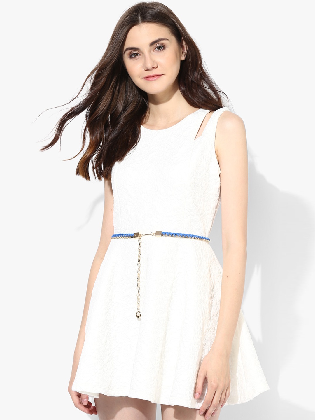 

Kazo Women Blue Solid Belt