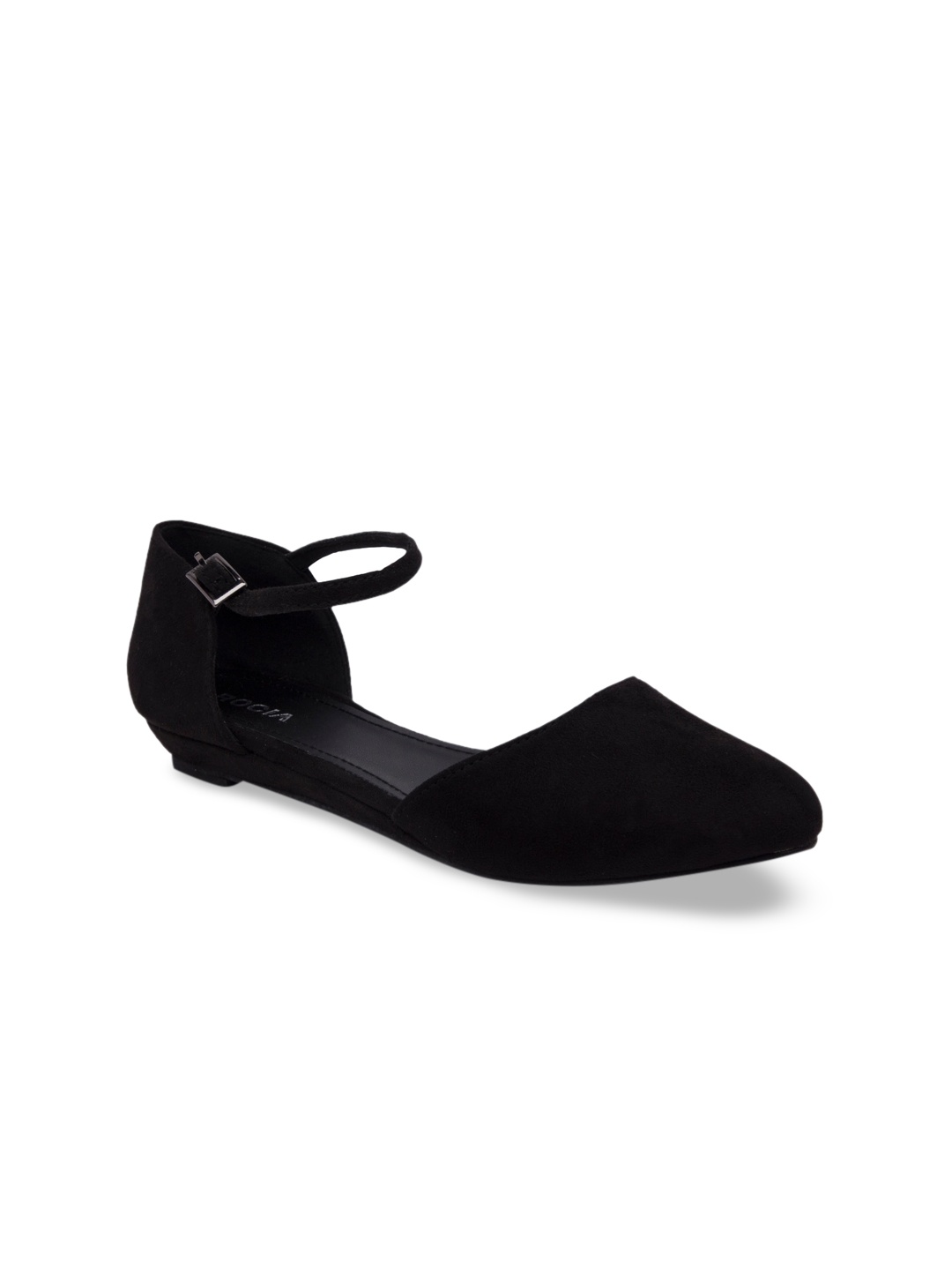

Rocia Women Black Solid Ballerinas
