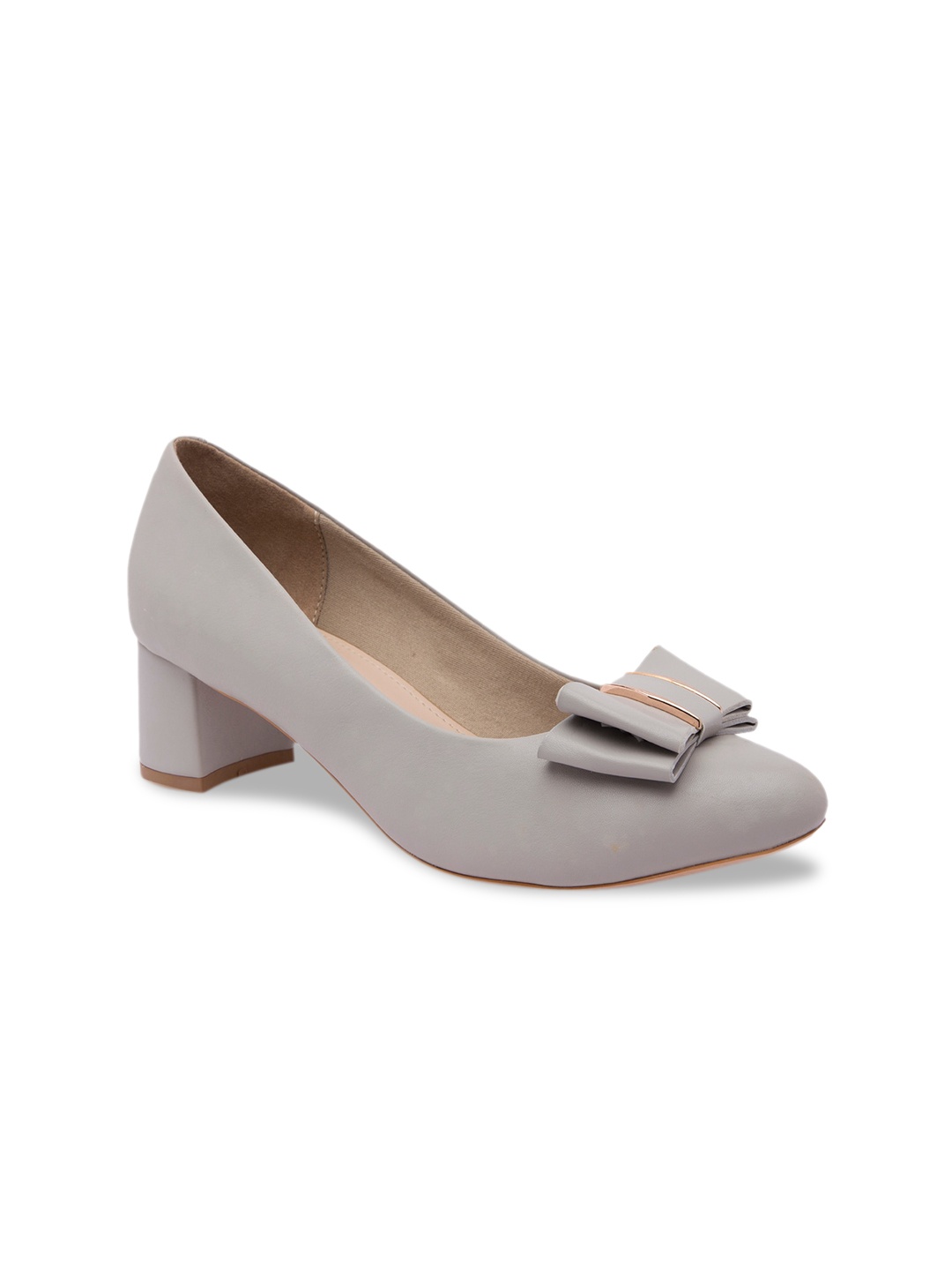 

Rocia Women Grey Solid Pumps