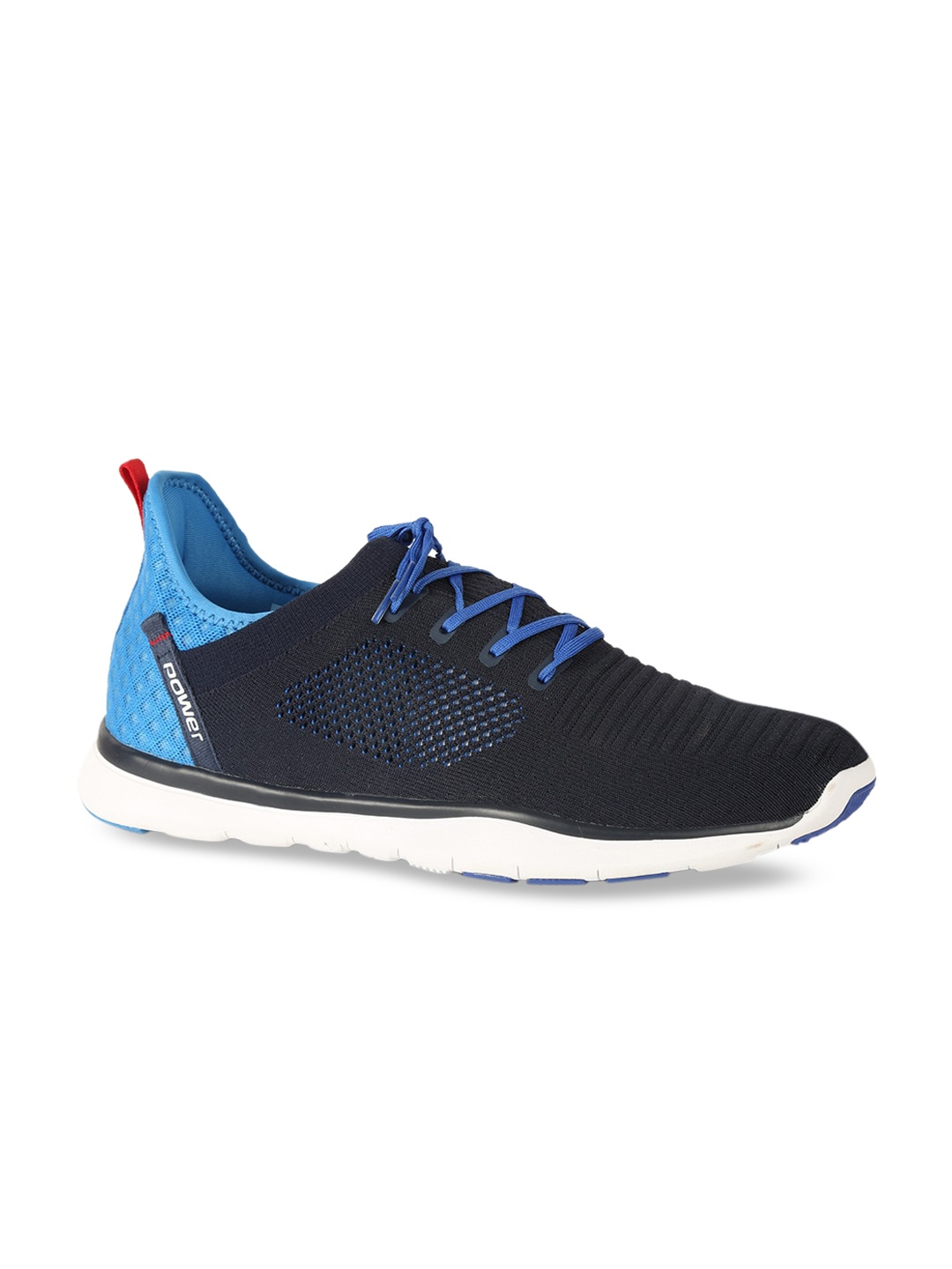 

Power Men Blue Colourblocked Sneakers