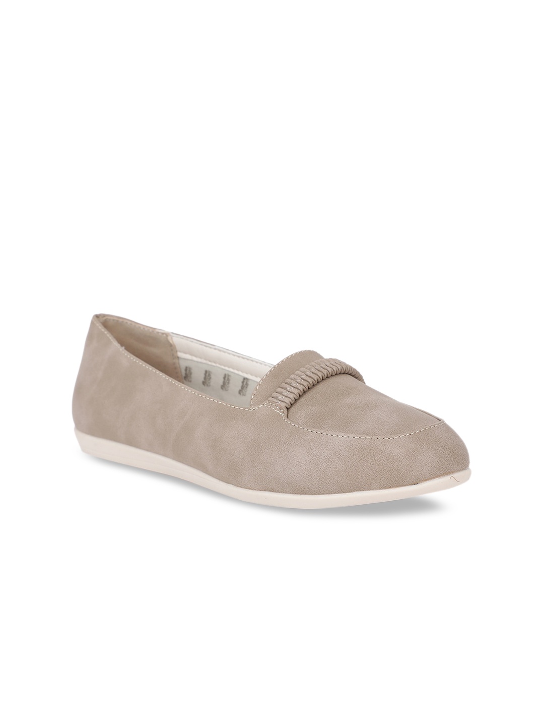 

Bata Women Beige Loafers