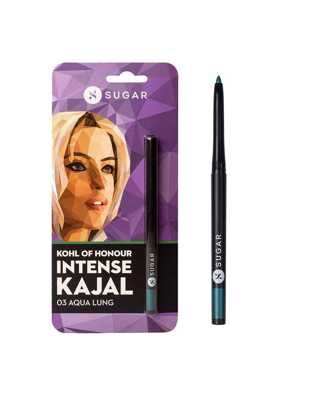 

SUGAR Kohl Of Honour Intense Kajal Aqua Lung (Metallic Mint Green) 03 - 0.25 g