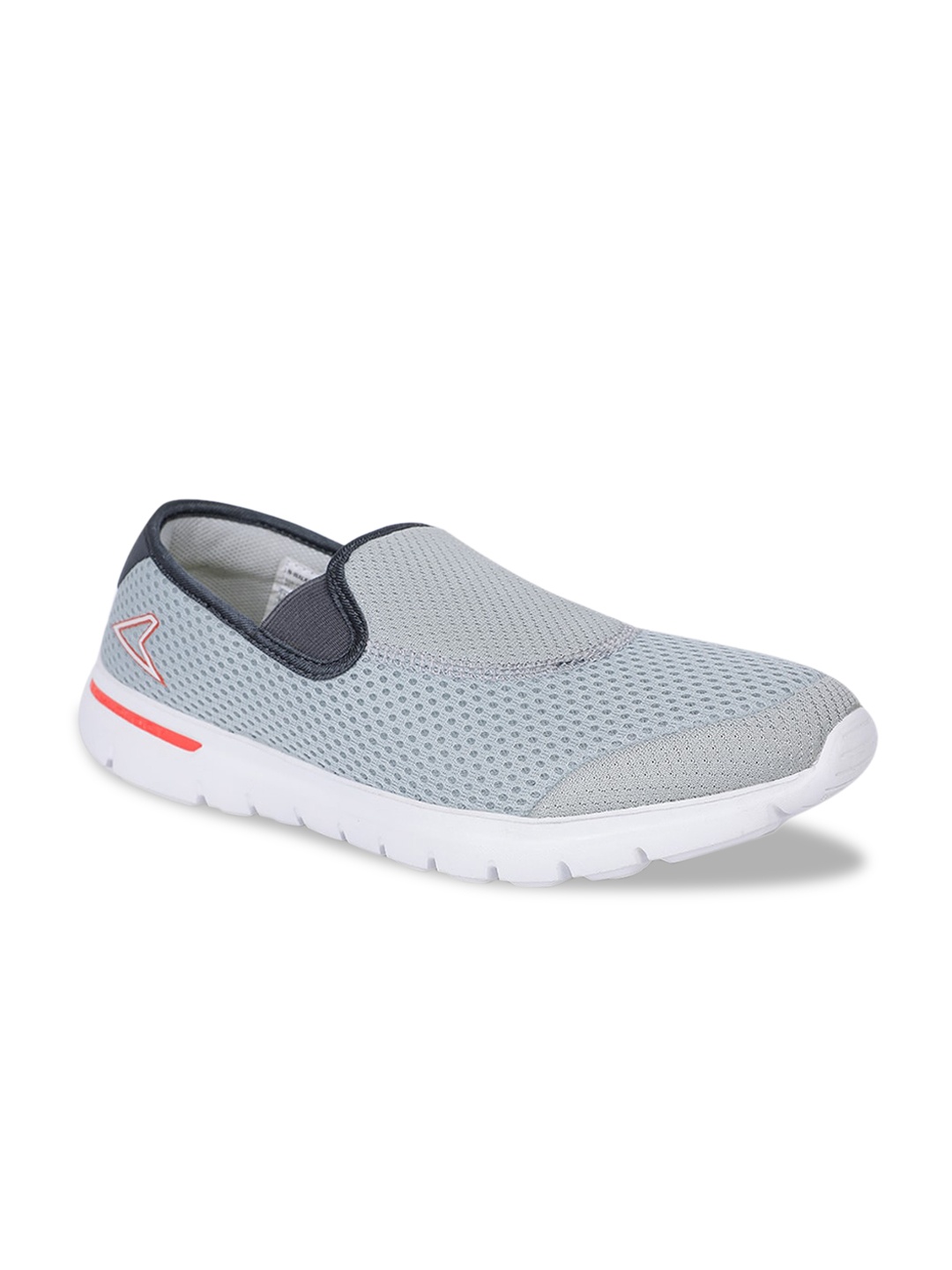 

Power Men Grey Mesh Walking Shoes
