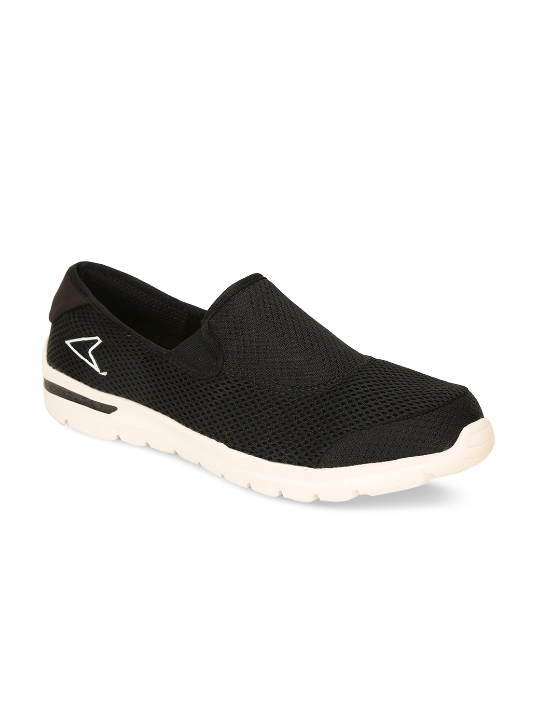 

Power Men Black Slip-On Sneakers