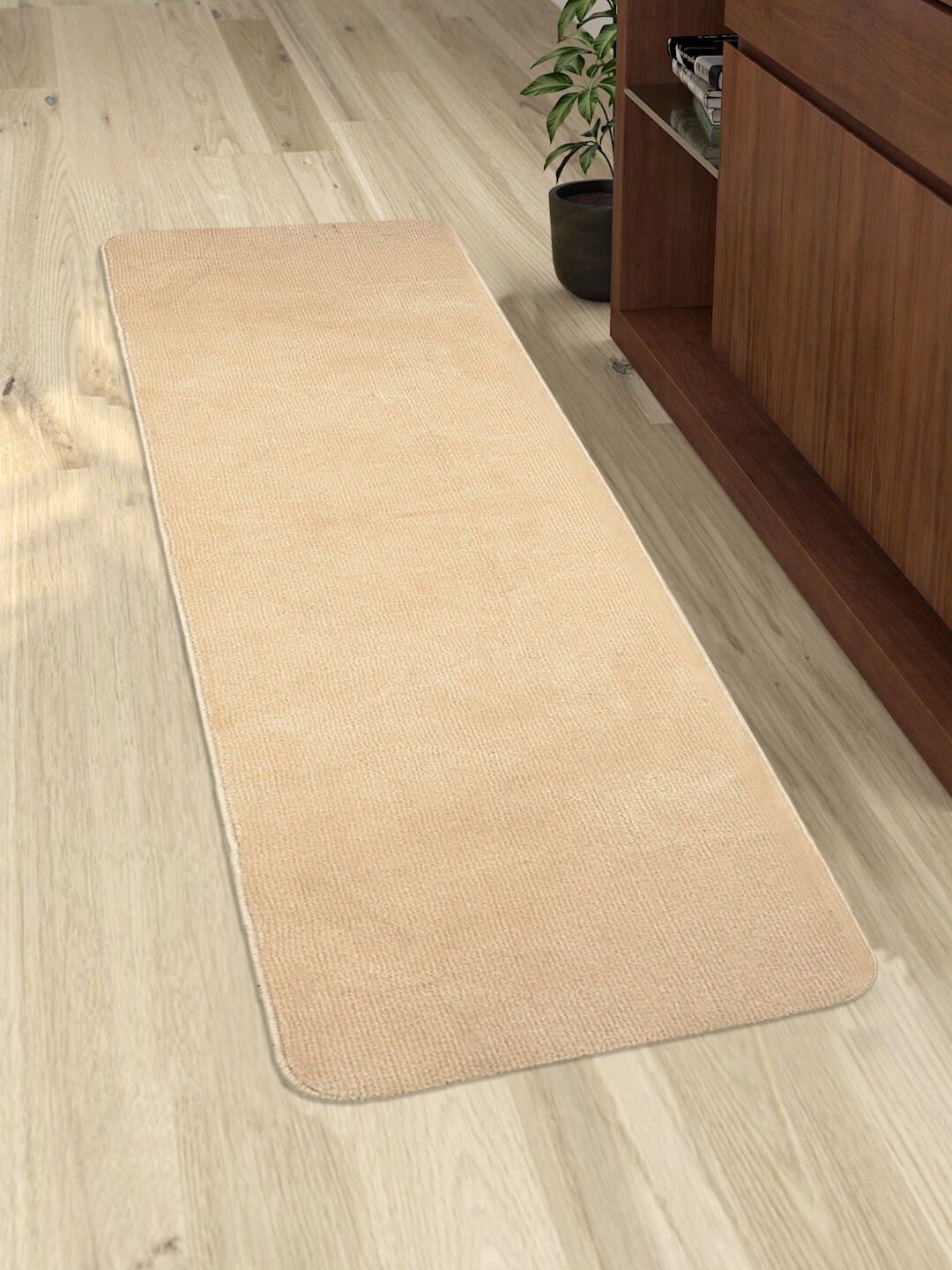 

Saral Home Beige Solid Anti-Skid Floor Runner