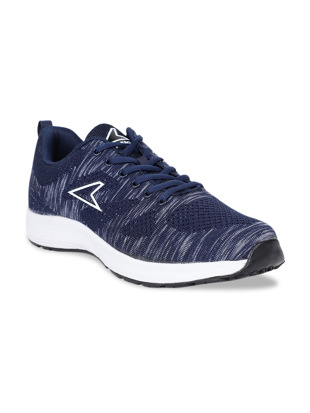 

Power Men Blue Textile Running Shoes