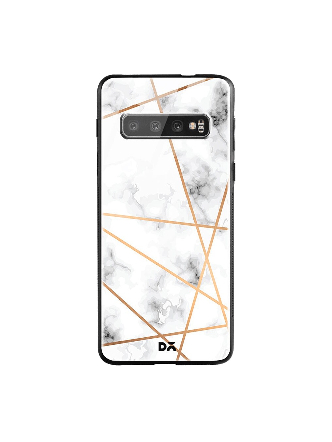 

DailyObjects Grey & White Marble Lines Samsung Galaxy S10 Glass Case