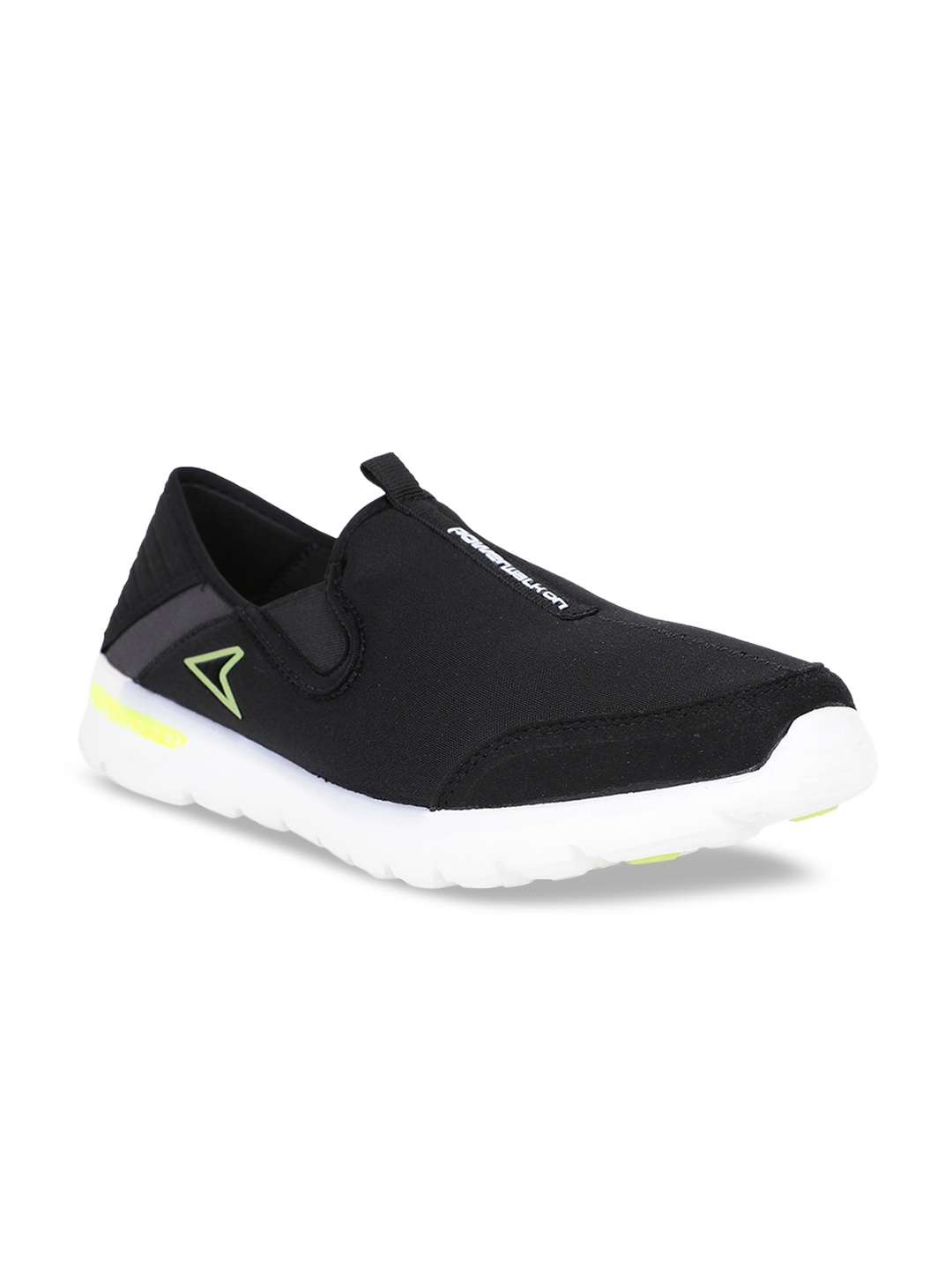 

Power Men Black Walking Shoes