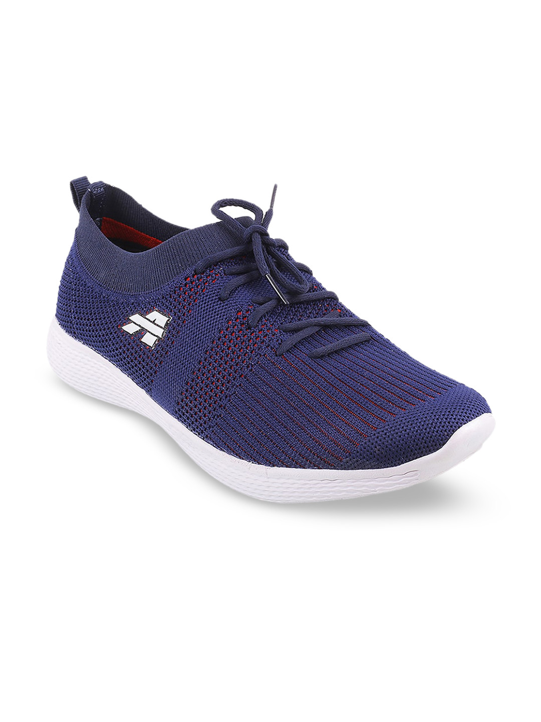 

WALKWAY by Metro Men Blue Woven Design Sneakers