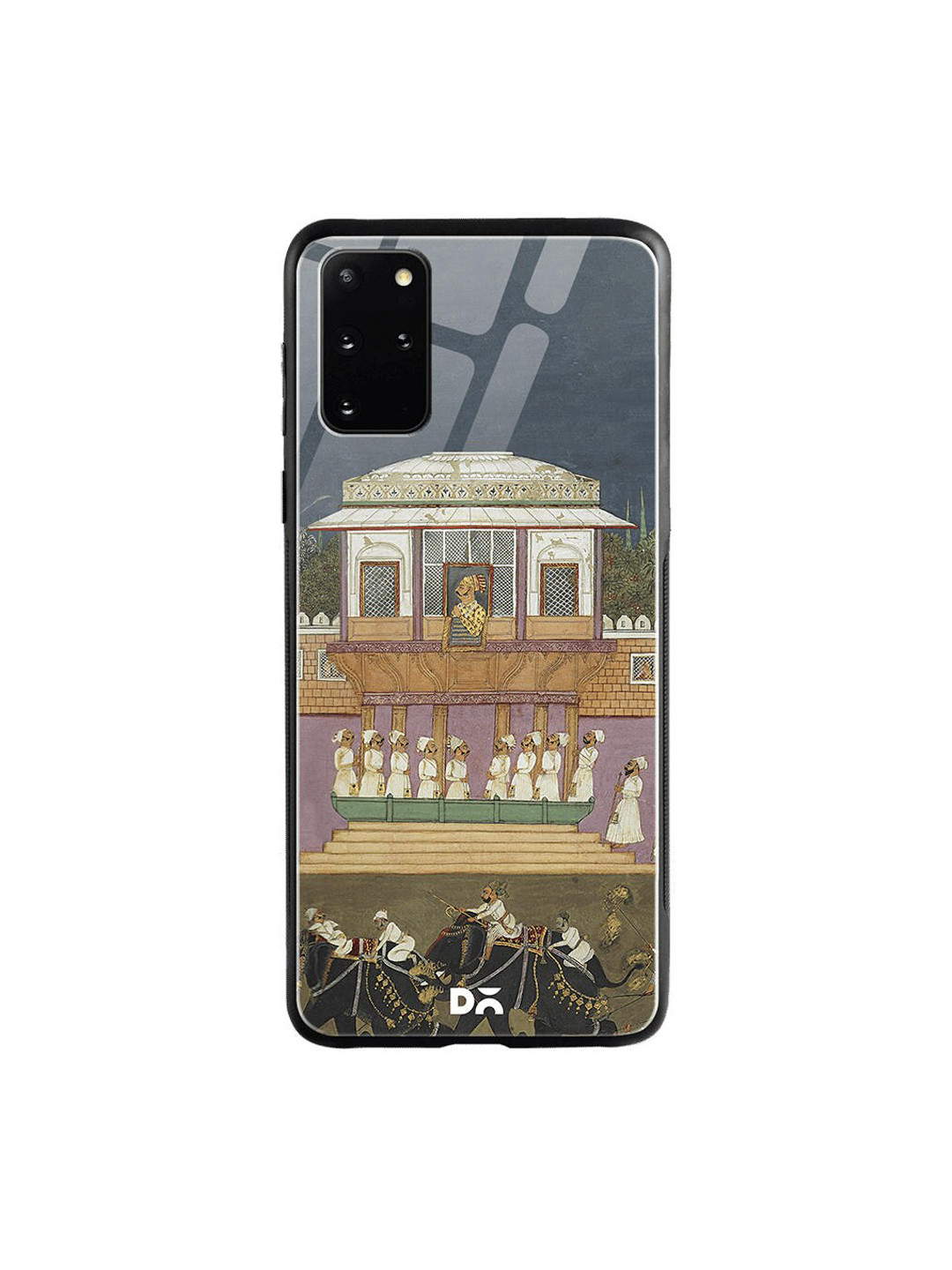 

DailyObjects Grey & Brown Royal Parade Samsung Galaxy S20 Plus Glass Case