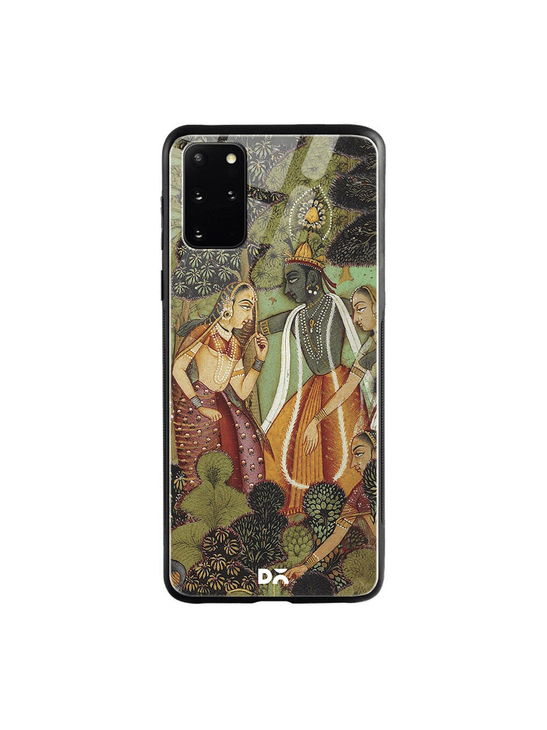 

DailyObjects Green & Orange Krishna Samsung Galaxy S20 Plus Glass Case